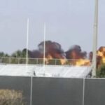 Lo schianto di un piccolo aereo da turismo