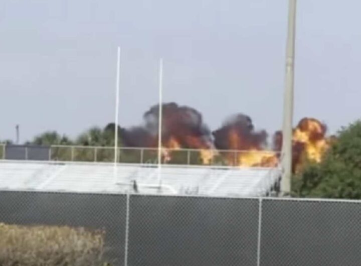 Lo schianto di un piccolo aereo da turismo