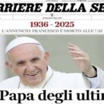 Il Corriere della Sera, la prima pagina di oggi