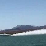 Motoscafo si schianta in volo durante uno show