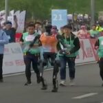 La prima mezza maratona dei robot umanoidi