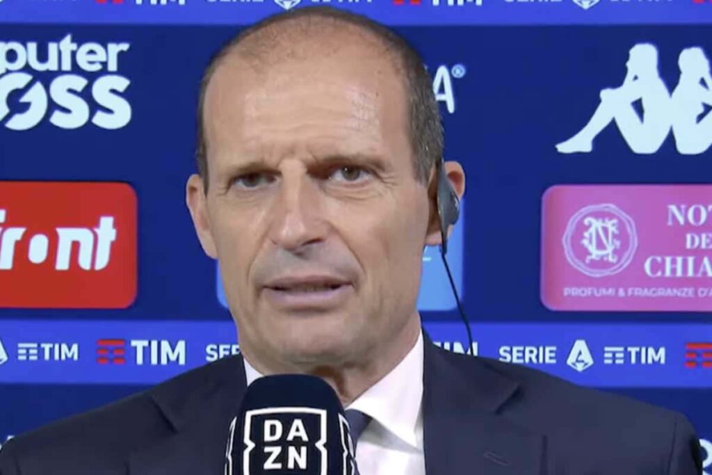 Allegri intervistato a dazn