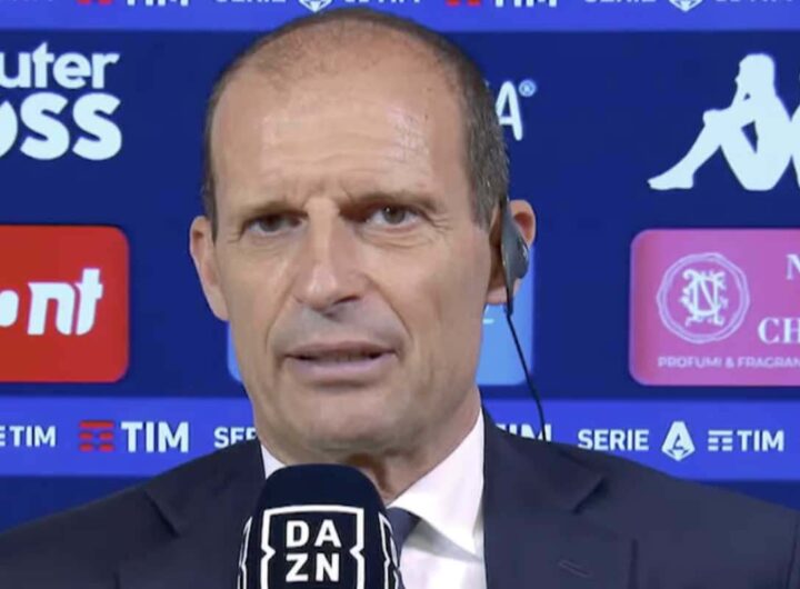 Allegri intervistato a dazn