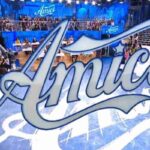 amici incidente in diretta