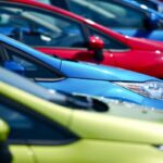 Auto in vendita in un concessionario