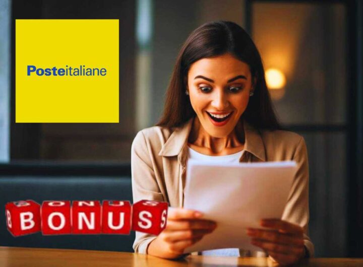 il bonus di poste italiane