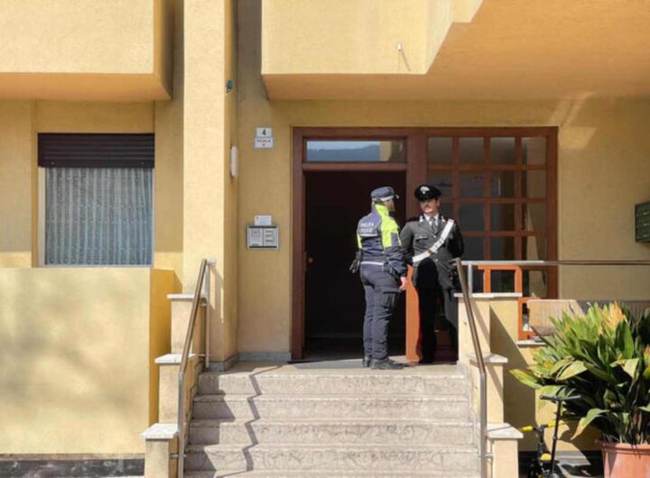 La casa in cui è avvenuto l'omicidio