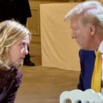 L’Italia è un paese cattolico, guidato da una ex fascista: ci si può fidare? La risposta è nel confronto col 1922, nella foto Giorgia Meloni e Donald Trump