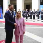 JD Vance a Roma con la Meloni