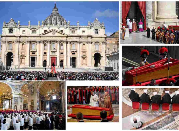 La traslazione di Papa Francesco