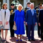 I reali britannici Carlo e Camilla al Quirinale con Mattarella