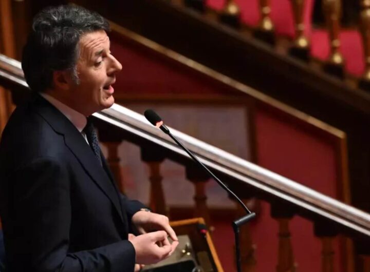 Il senatore Matteo Renzi