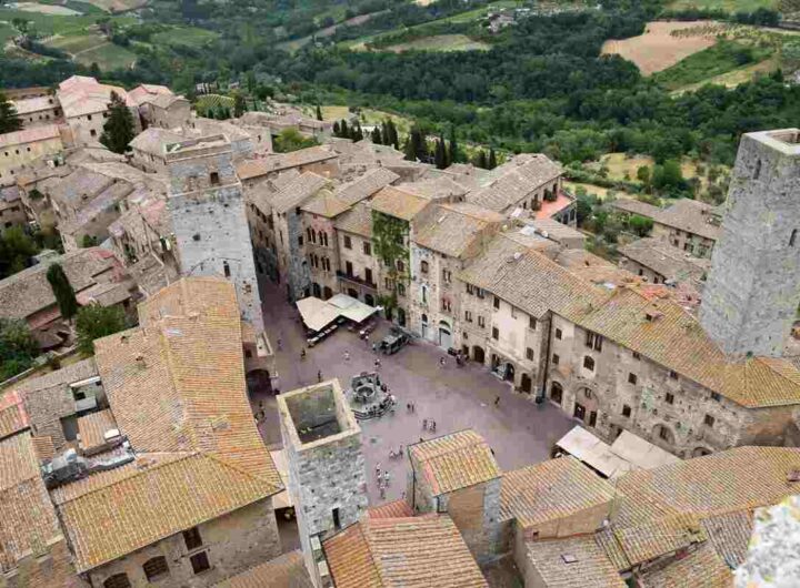Uno scorcio di San Gimignano