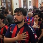 La messa in onore di Papa Francesco