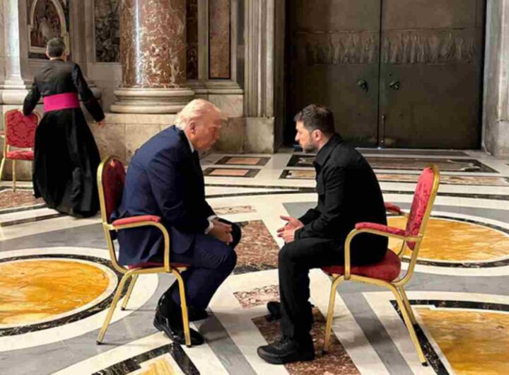 Trump e Zelensky parlano in Vaticano