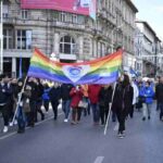 Manifestazioni a Budapest a seguito della stretta sul Gay Pride