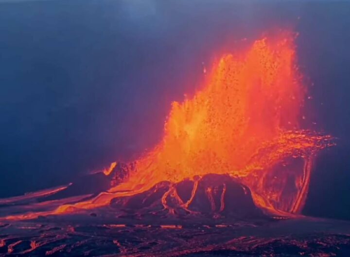 La nuova eruzione del vulcano Kilauea