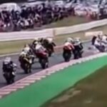 Il tragico incidenti in pista