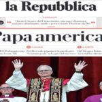 Repubblica, la prima pagina di oggi