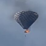 Mongolfiera in fiamme