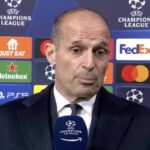 Massimiliano Allegri dopo una partita Champions