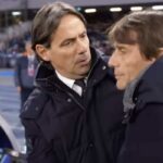 Inzaghi e Conte prima di Napoli-Inter