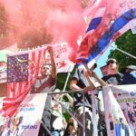 bandiere bruciate 1 maggio