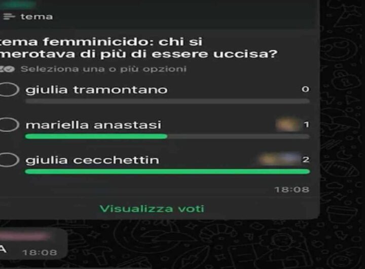 La chat sul femminicidio