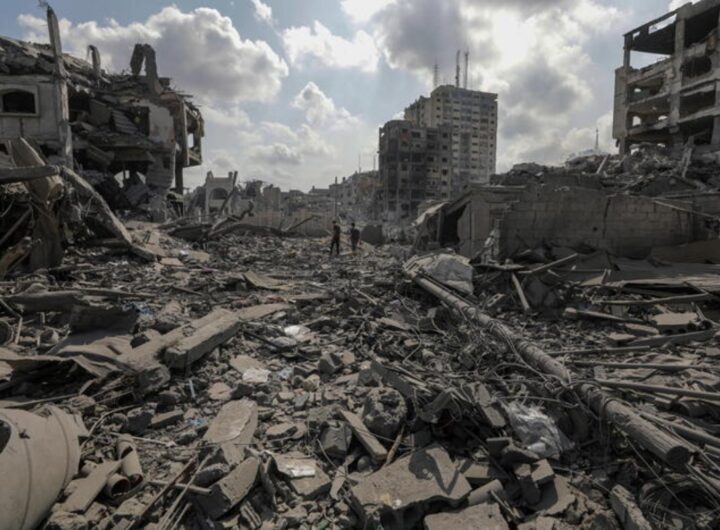gaza distrutta