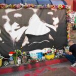 Il memoriale dedicato a George Floyd