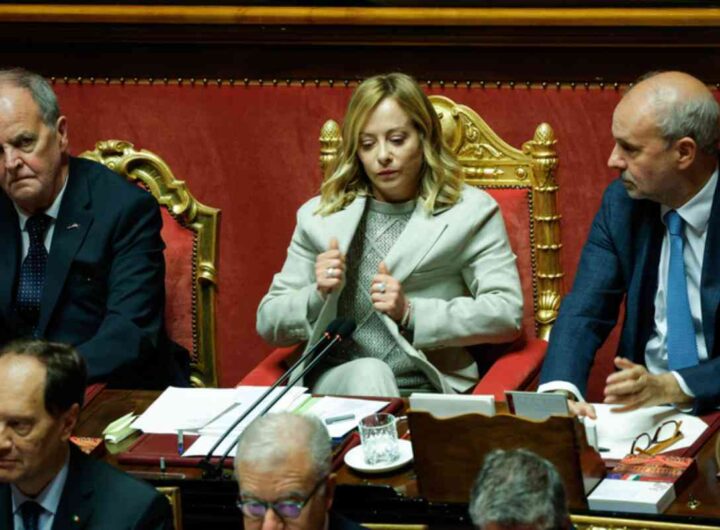 Meloni al Senato