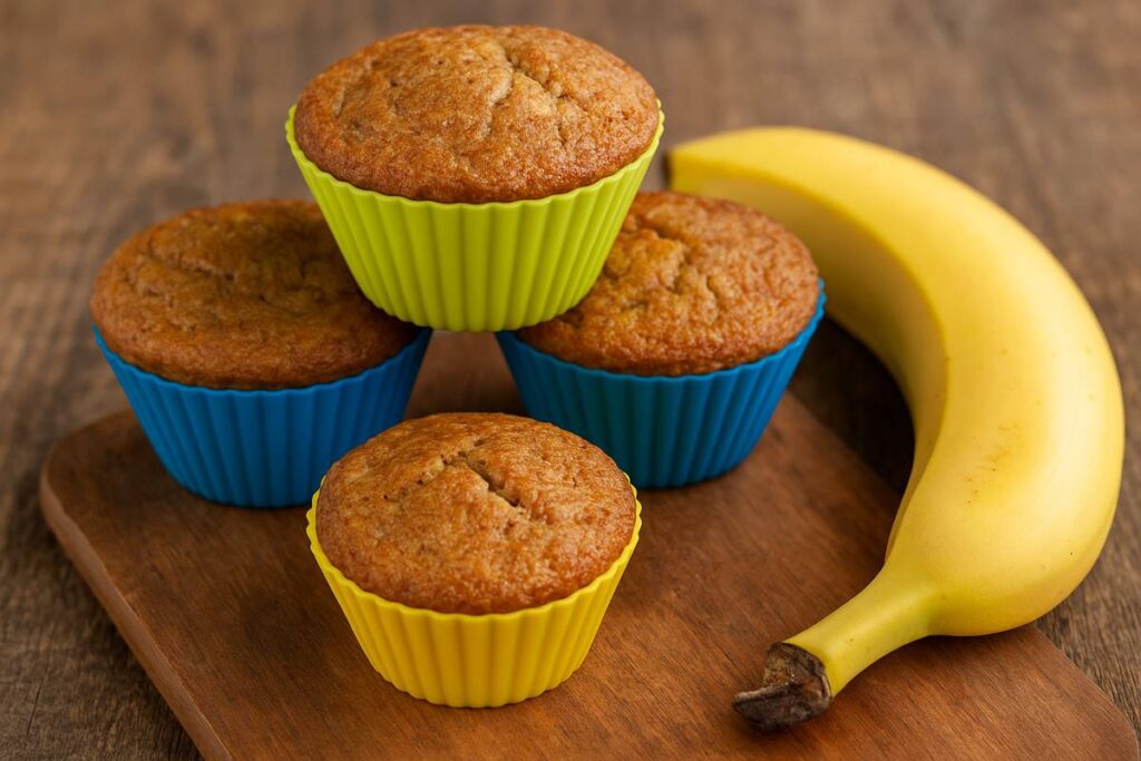 muffin con banana