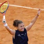 Sinner implacabile a Cincinnati asfalta il canadese Aliassime in 71’, bene anche Jasmine, Berrettini altro forfait, nella foto Jasmine Paolini