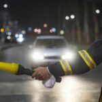 posto di blocco polizia