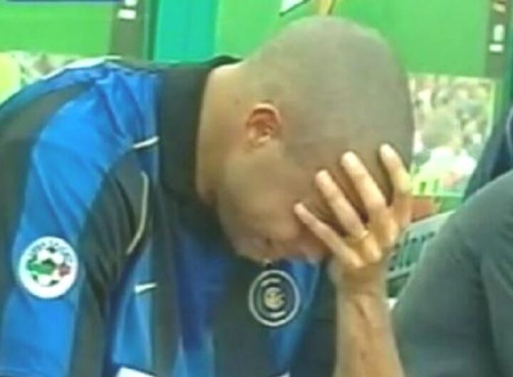 ronaldo piange 5 maggio