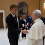 sinner incontra il papa