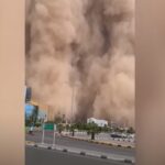 Tempesta sabbia Arabia saudita