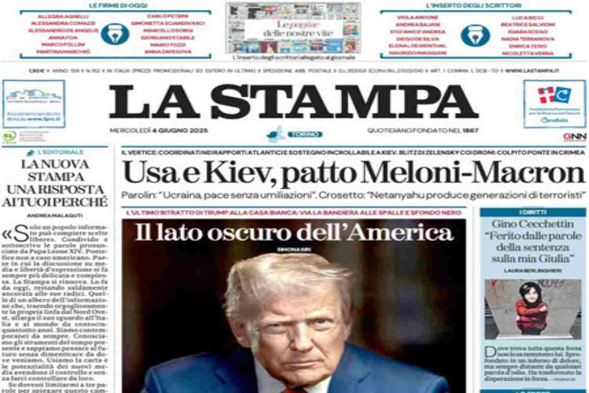 L’EDICOLA, Il Corriere: “Meloni e Macron: avanti insieme”. La Stampa: “Usa e Kiev, patto Meloni-Macron”. Libero: “Greta turista per Gaza”