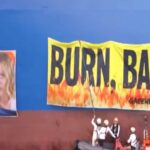 La protesta di greenpeace