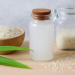 acqua di riso in bottiglia