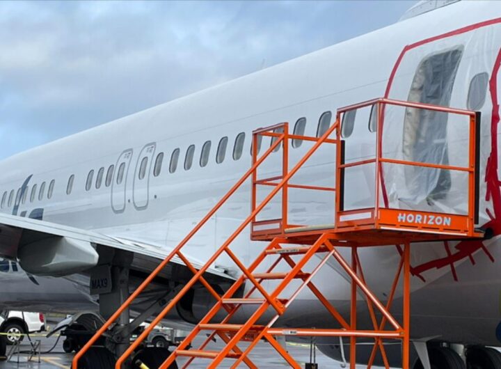 pannello alaska airlines