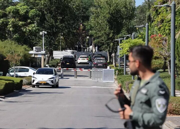 drone casa netanyhau