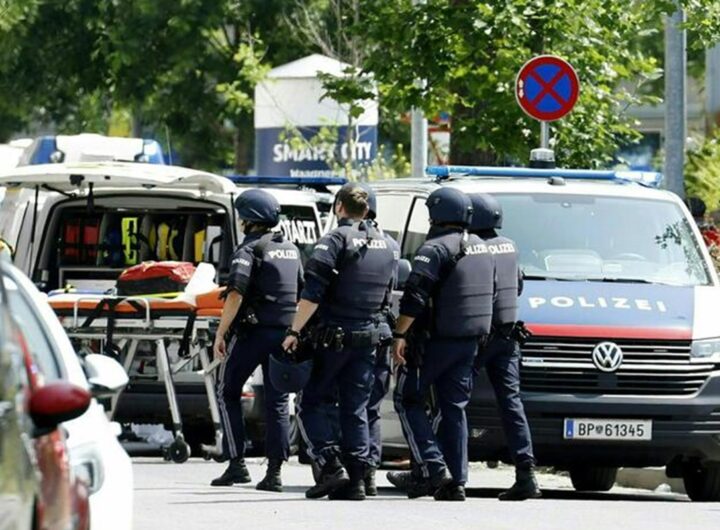 Le prime foto della sparatoria a Graz