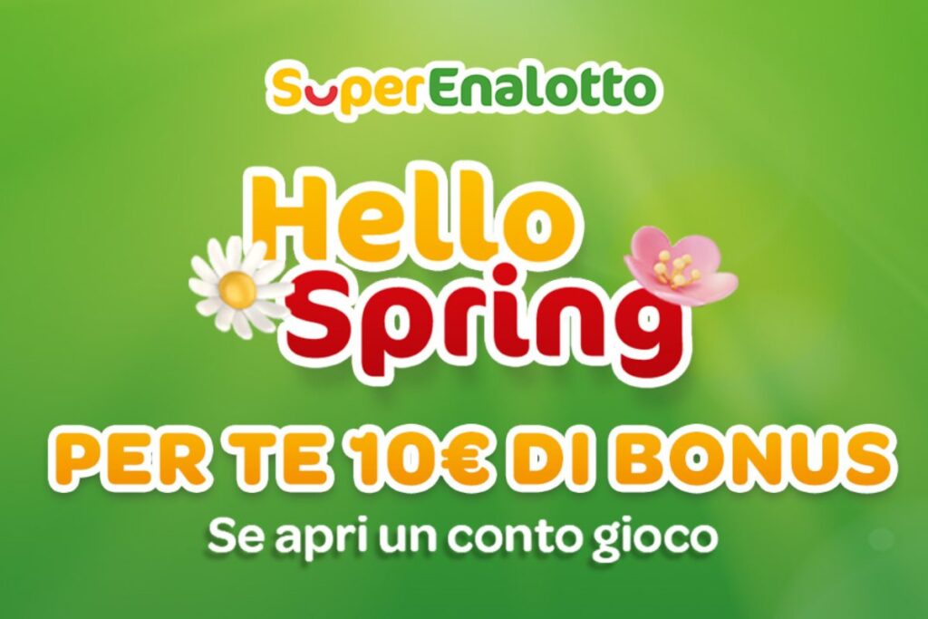 hello spring superenalotto