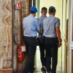 impagnatiello portato via in tribunale