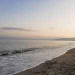 veduta di una spiaggia