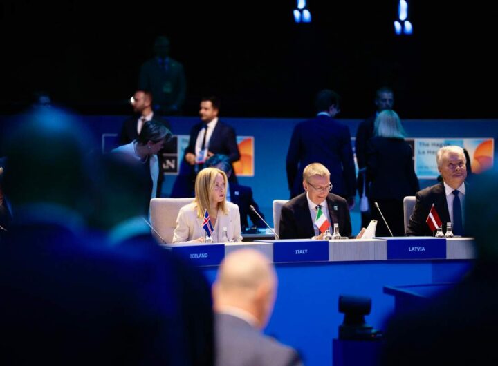 meloni al summit nato