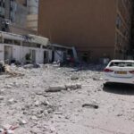 il missile iraniano caduto su Beer Sheva