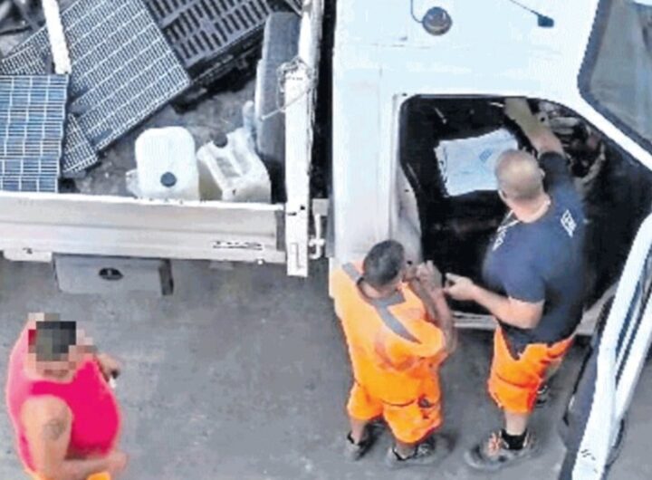 operai sniffano cocaina a roma