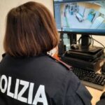 polizia controlla telecamere ospedale
